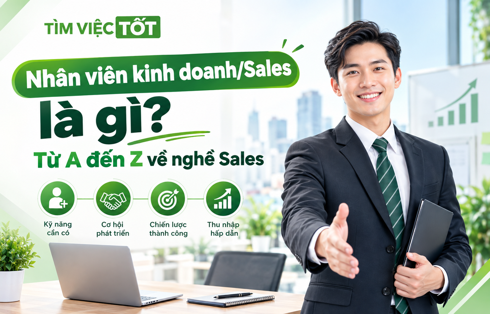 Nhân viên kinh doanh/Sales là gì? Từ A đến Z về nghề Sales